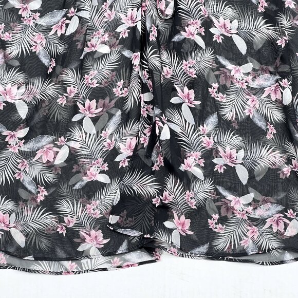 Victoria's Secret West Side Floral Chiffon Kimono Duster Robe Size XS/S - NWT - Picture 4 of 9